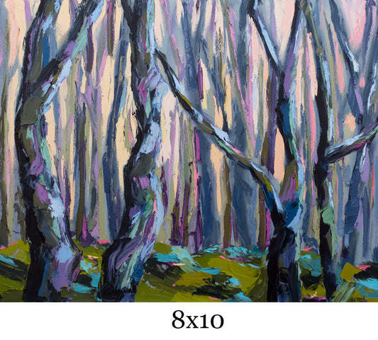 Painted Forest print