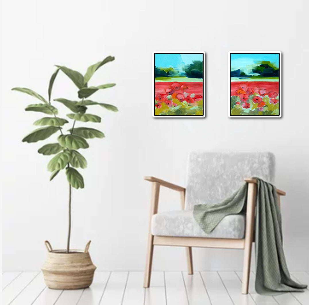 Poppies Today print