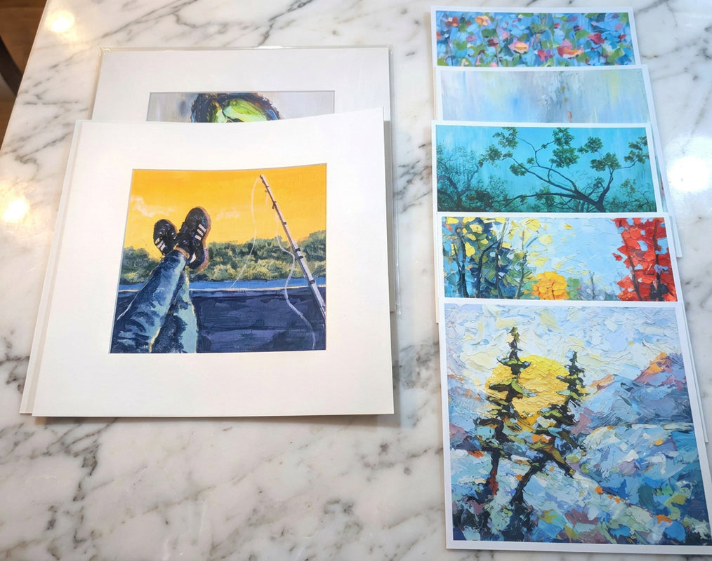 Square Studio Bundle: THREE 8x8 prints + FREE SHIP