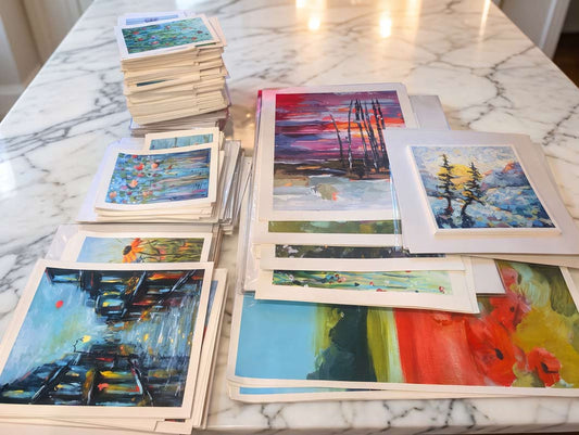 Square Studio Bundle: THREE 8x8 prints + FREE SHIP