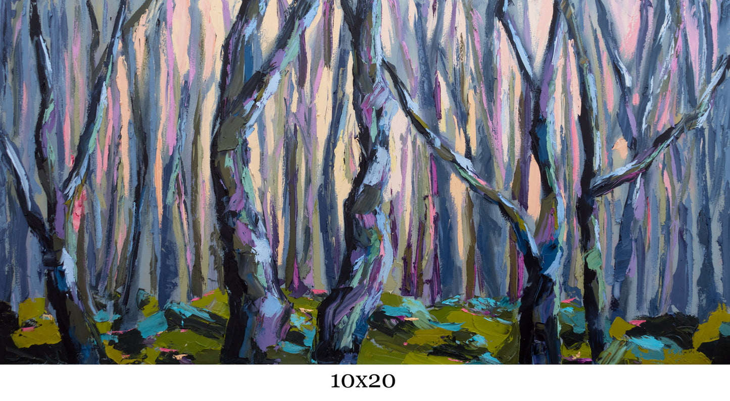 Painted Forest print