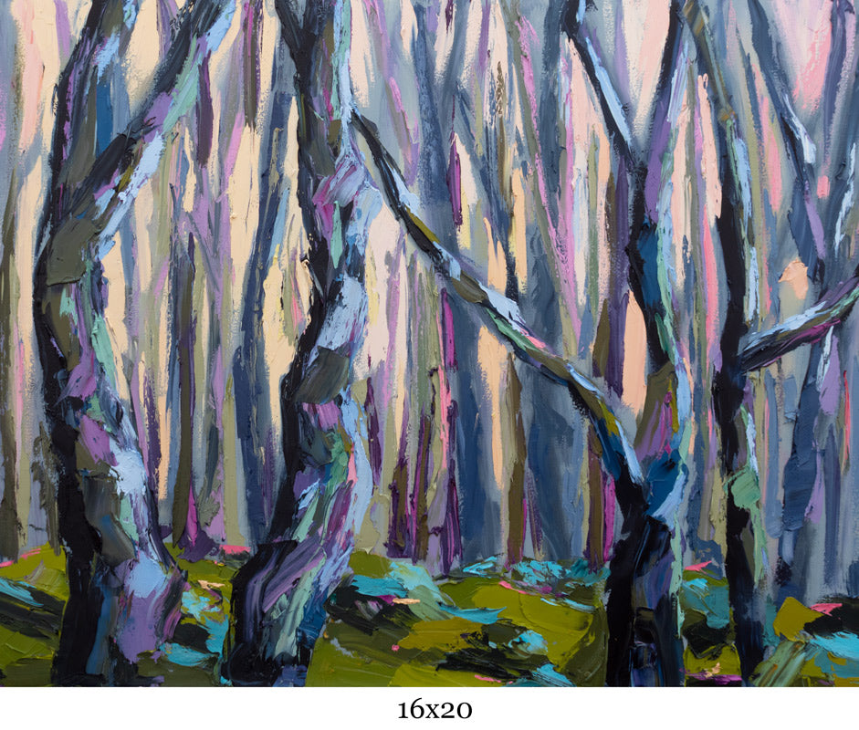 Painted Forest print