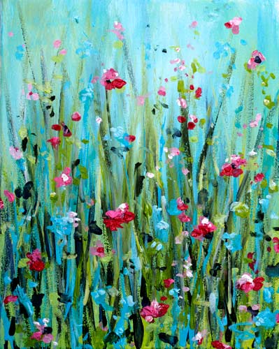 Sea Mist Garden print